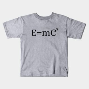 Einstein E=mC2 Kids T-Shirt